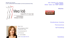 Desktop Screenshot of meavoss-nlp.de